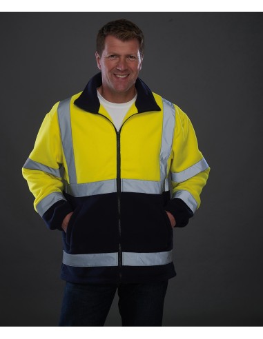 YOK-HVK08-Hi-Vis Fleece Jacket